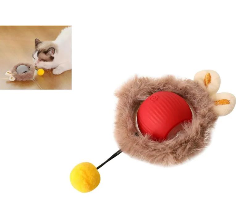 fun felines SmartRotating Pet PlayBall