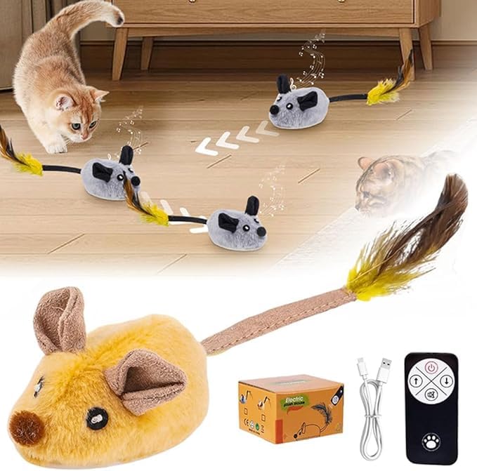 fun felines 2026 Interactive RC Cat Mouse