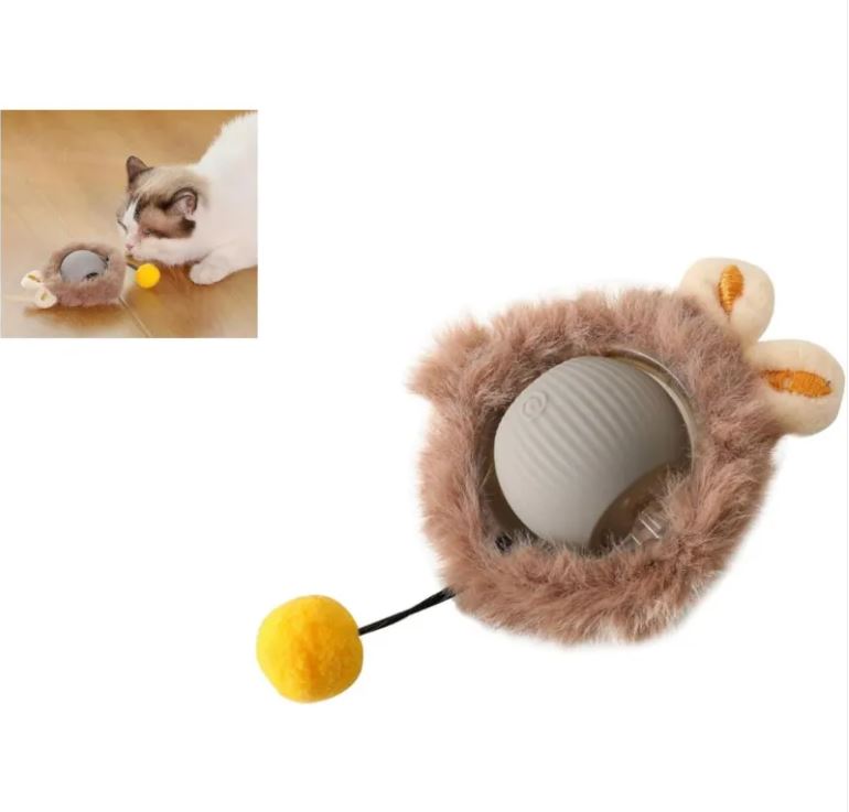 fun felines SmartRotating Pet PlayBall