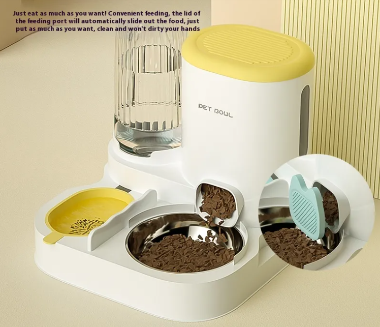 feline's Cat Feeder & Fountain