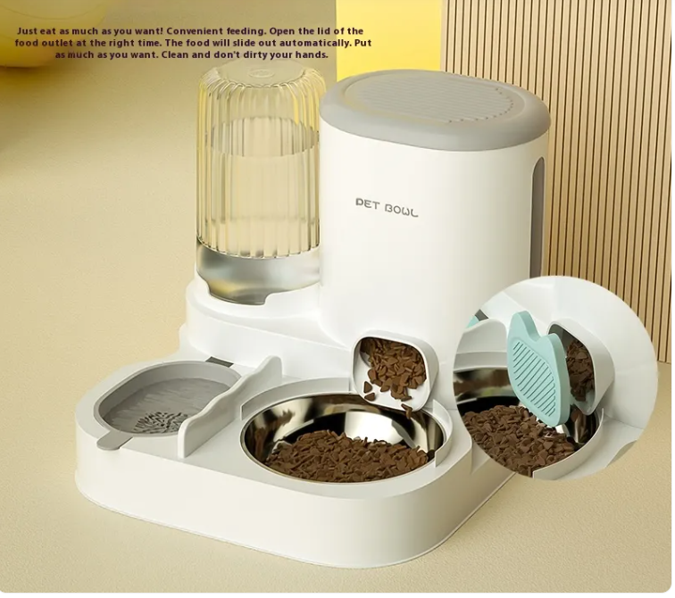 feline's Cat Feeder & Fountain