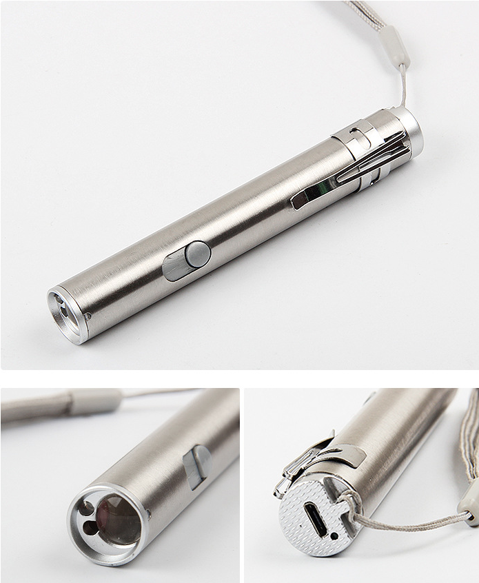 USB Rechargeable 3-in-1 Laser Cat Toy Wand